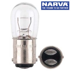 Narva 47004 - 12V 15CP (12W) BA15d Incandescent Globes (Box of 10)